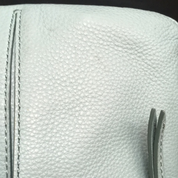 Fossil aqua real leather crossbody/shoulder bag - Picture 12 of 12